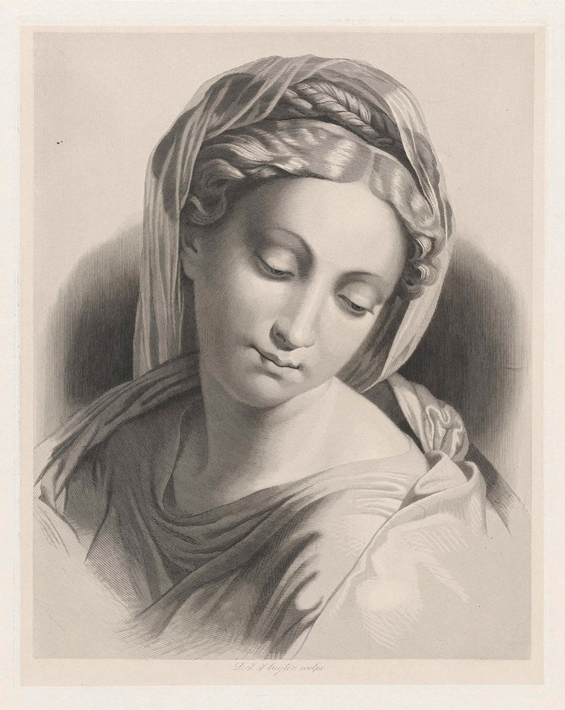 Detail of Madonna by Dirk Jurriaan Sluyter