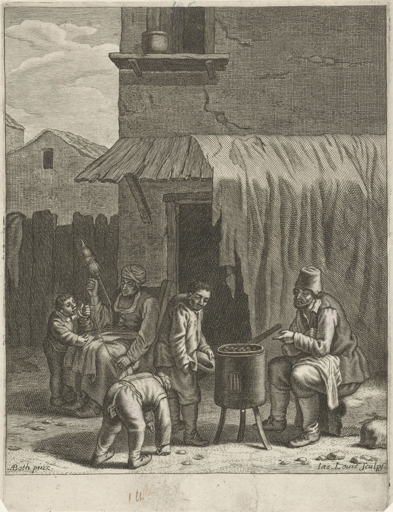 Detail of Chestnut Burner by Jacob Louys