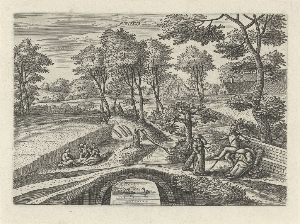 Detail of Augustus by Claes Jansz. Visscher II
