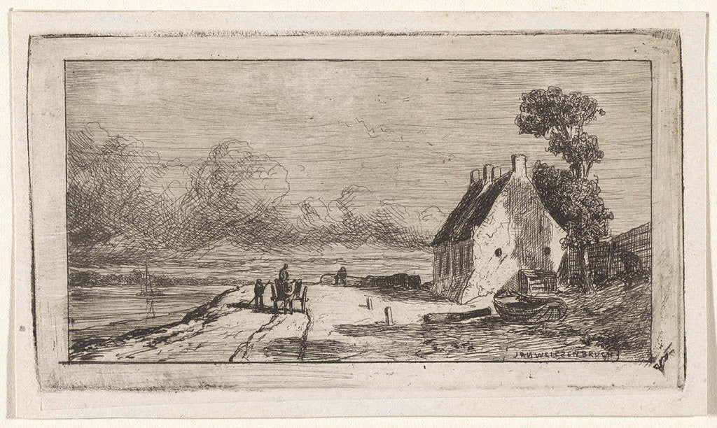 Detail of View near Culemborg by Jan Weissenbruch