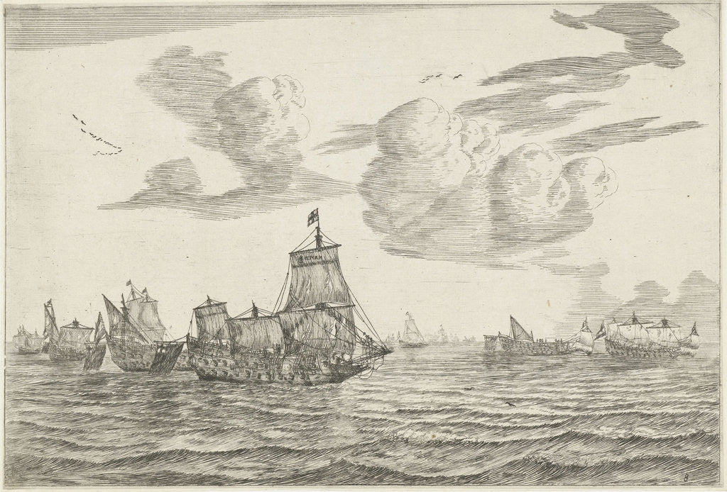 Detail of After the battle by Reinier Nooms