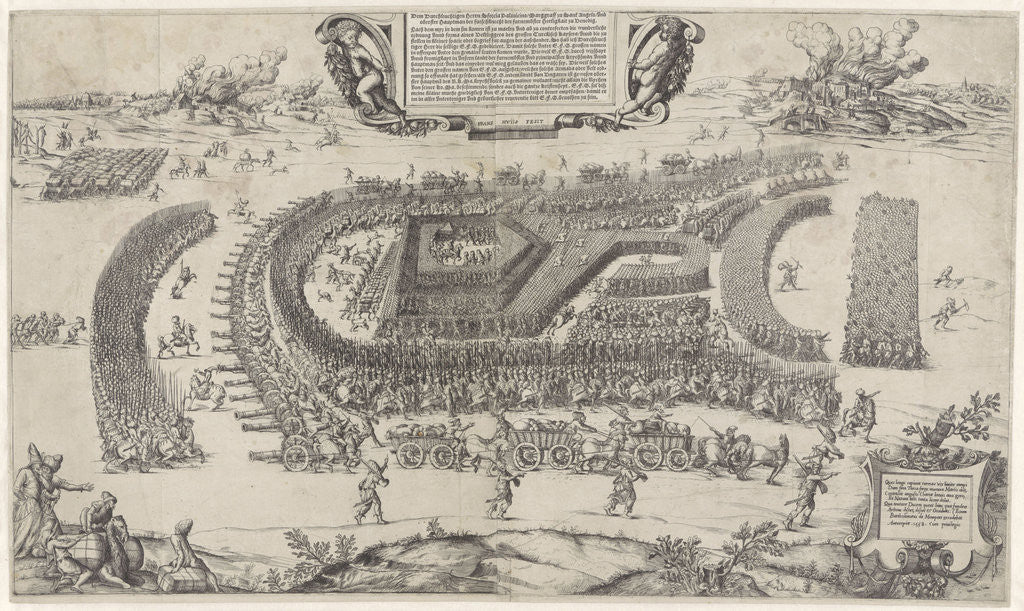 Detail of Rising Ottoman army by Anonymous