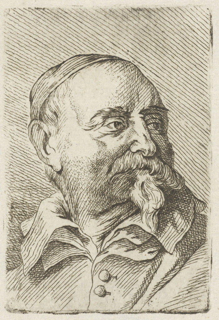 Detail of Portrait of Jan Snellinck by Johannes Hari I