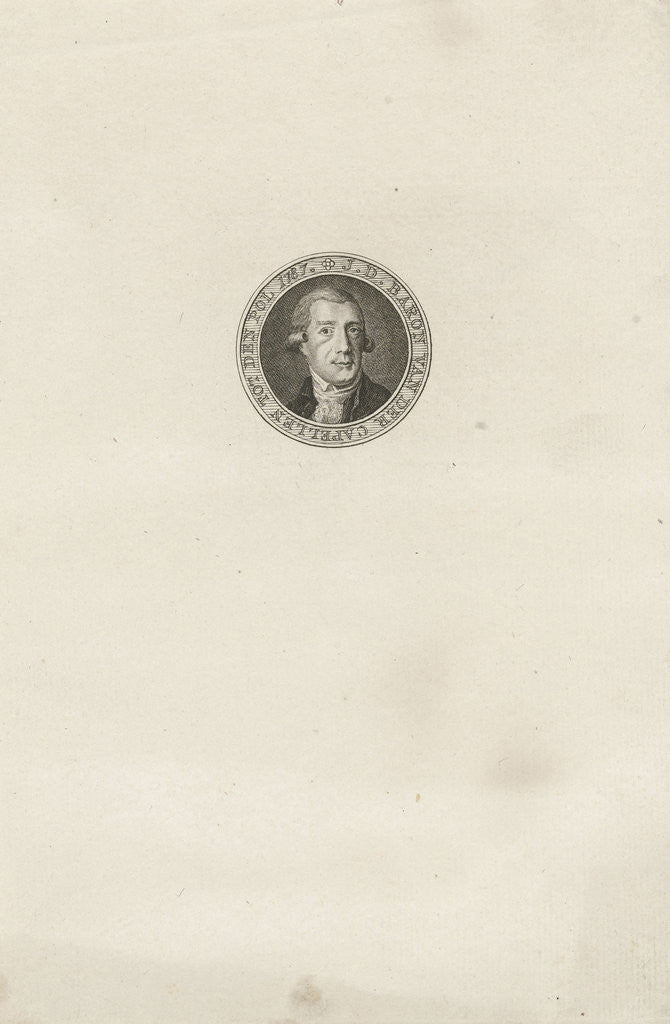 Detail of Portrait of Joan van der Capellen tot den Pol by Abraham Jacobsz. Hulk