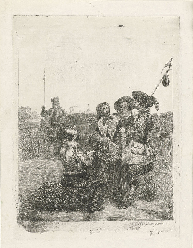 Detail of Soldiers by Anonymous