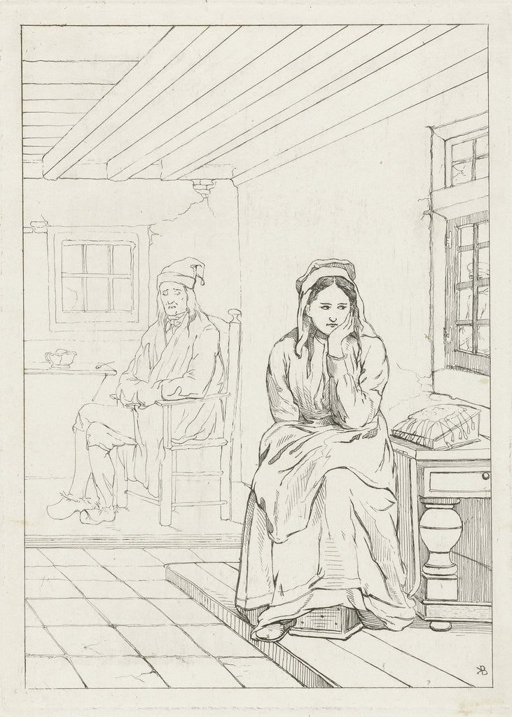 Detail of Nurse by Karel Frederik Bombled