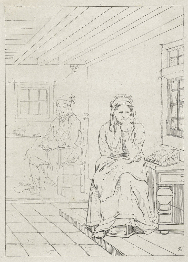 Detail of Nurse by Karel Frederik Bombled