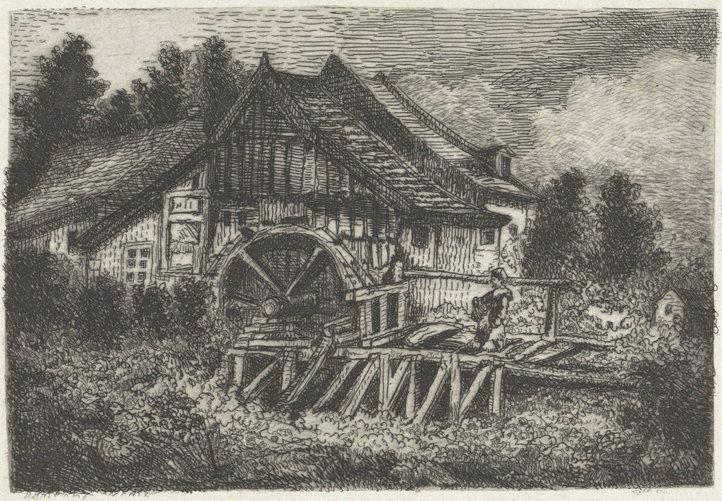 Detail of Watermill by Arnoud Schaepkens