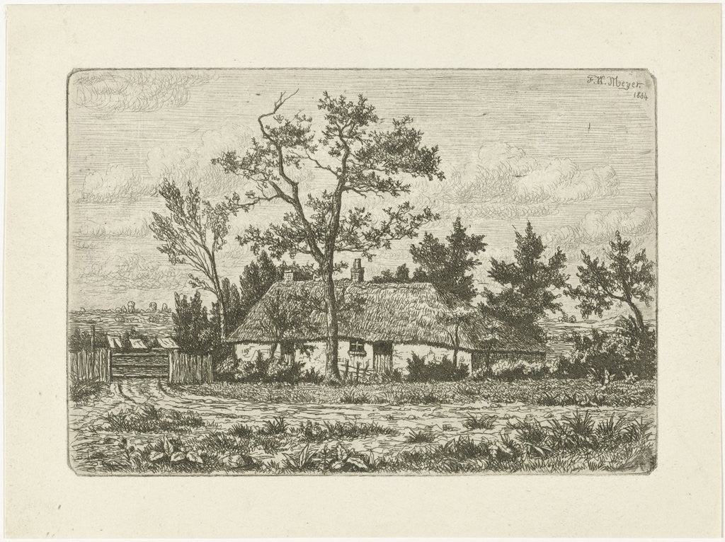Detail of Farm by F. W. Meyer
