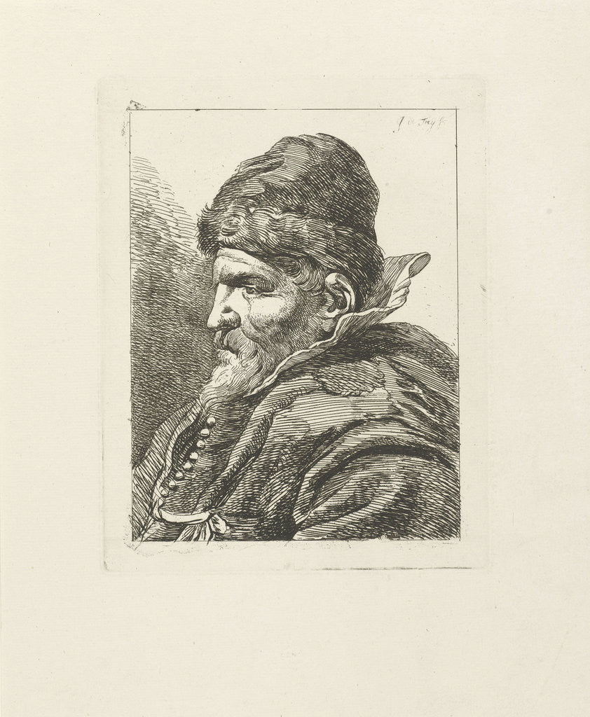 Portrait of an unknown old man by Johannes Pieter de Frey