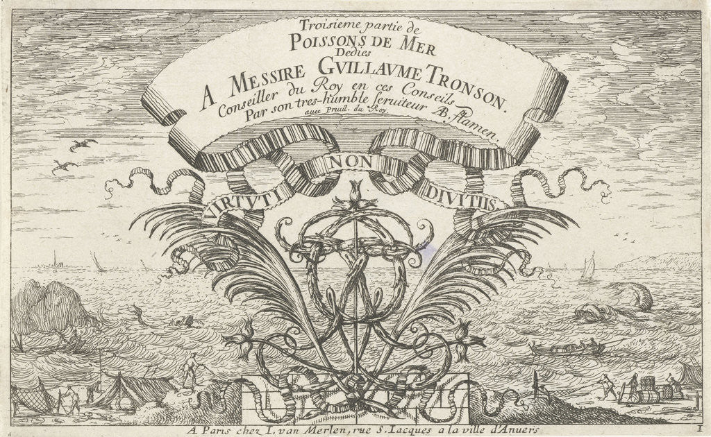 Detail of Seascape by Lodewijk XIV