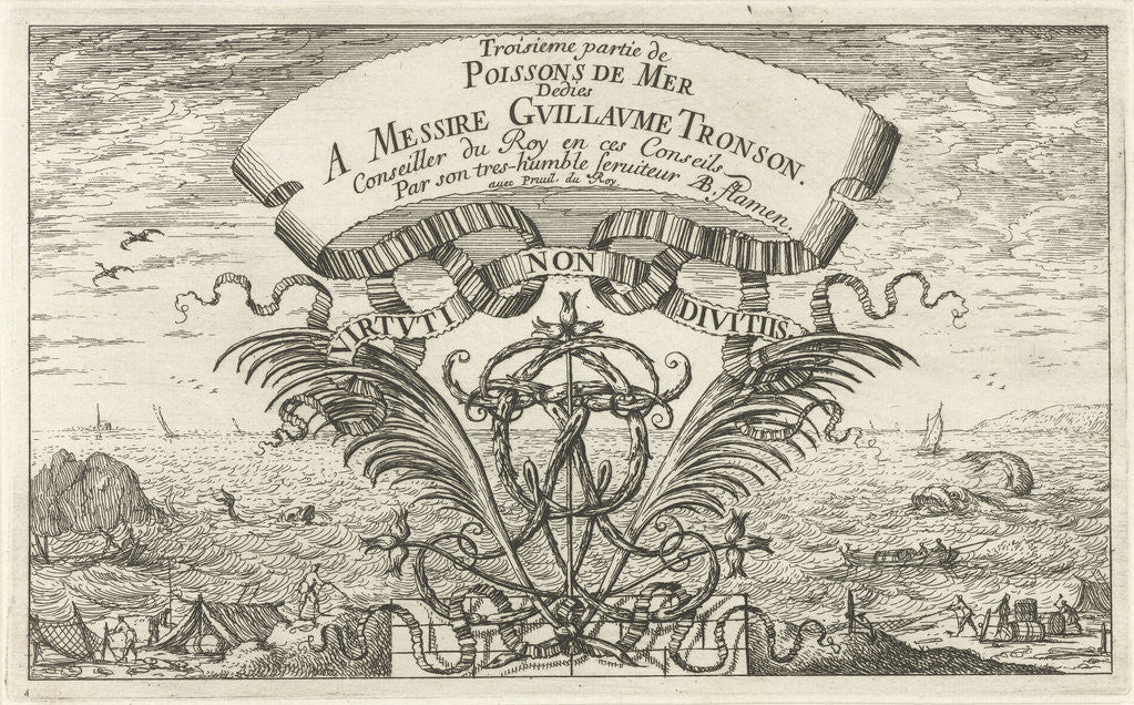 Detail of Seascape by Lodewijk XIV