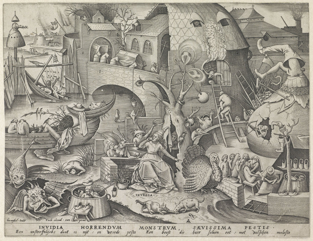 Detail of Envy by unknown