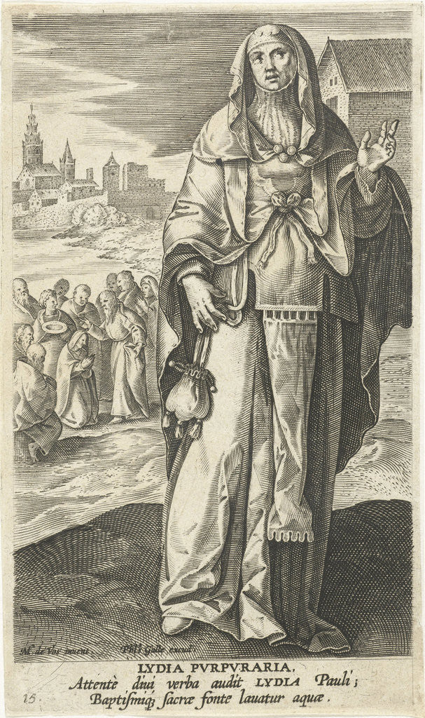 Detail of Lydia by Lodewijk XIV