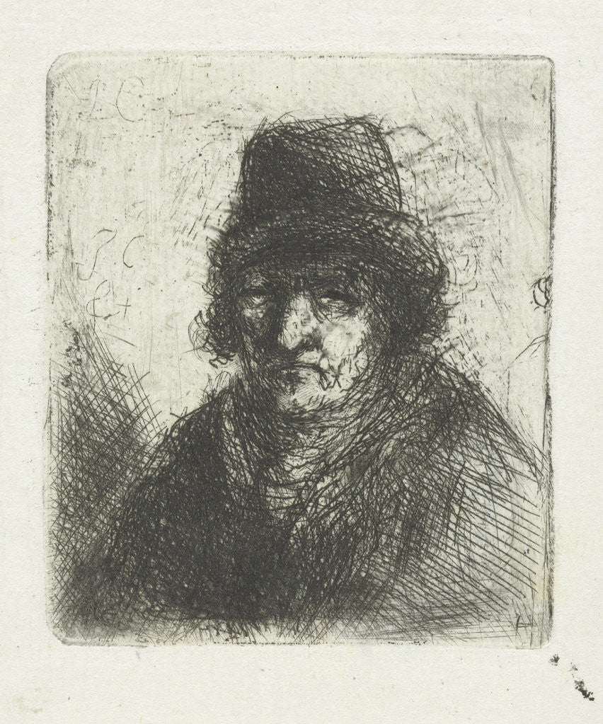 Detail of Adult male by Jan Chalon