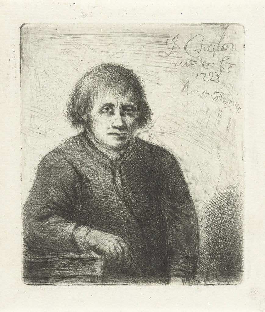 Detail of Adult male by Jan Chalon