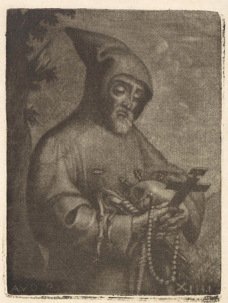 Detail of Monk by Jan van der Bruggen