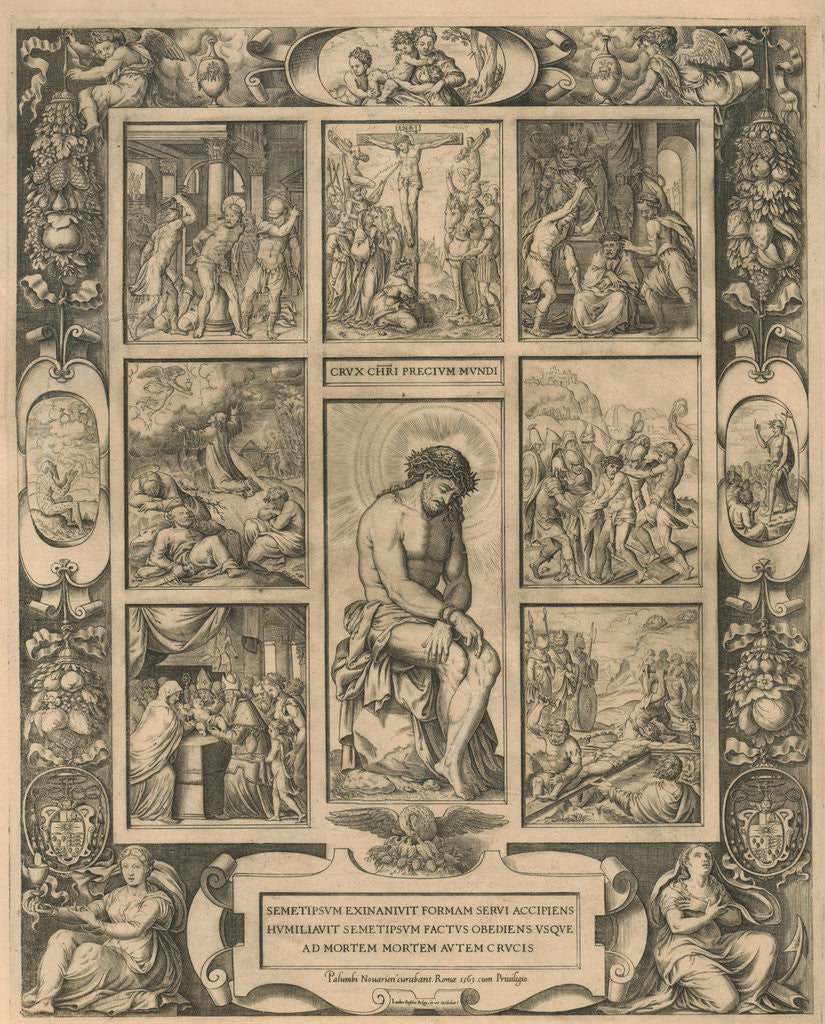 Detail of Scenes from the Passion by Jacob Bos