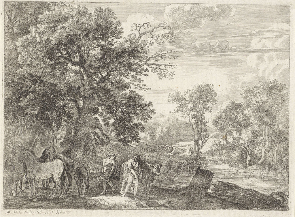 Detail of Mercury Batt gagging by Herman van Swanevelt