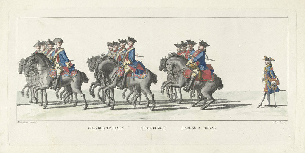 Detail of Station of William IV, 1752, plate 4 by Jan Punt