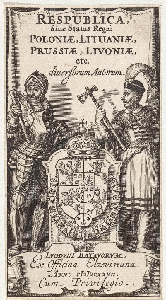 Detail of Two Poles by Abraham Elzevier I