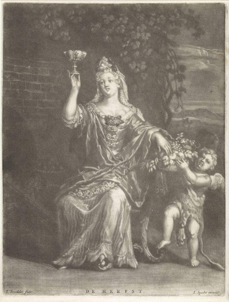 Detail of Autumn by Caspar Specht