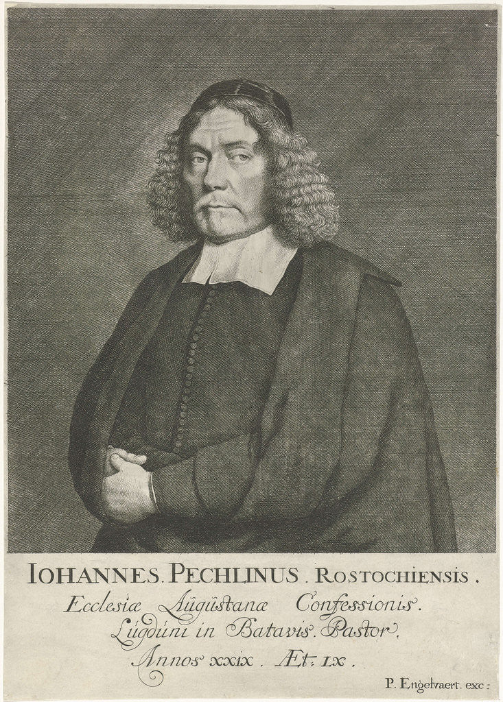 Portrait of John Nicholas Pechlin by Pieter Engelvaert