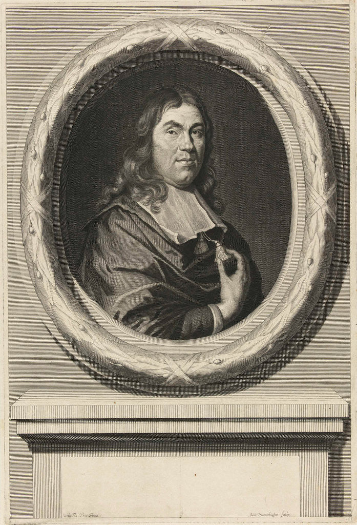 Detail of Portrait of Jan de Wys by Johannes Willemsz. Munnickhuysen
