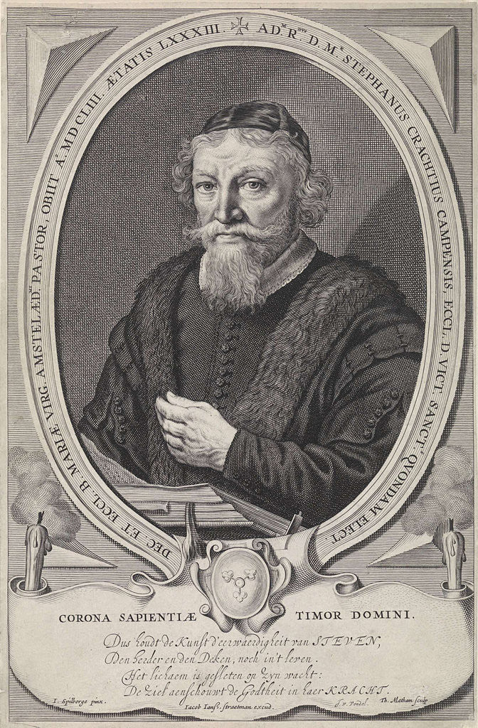 Portrait of Stephan Crachtius by Jacob Jansz Straetman