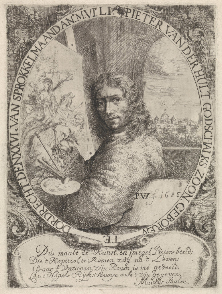 Detail of Pieter van der Hulst by Pieter van der Hulst
