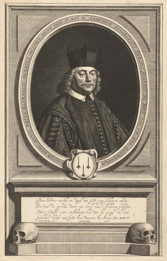 Portrait of Johannes de Bout by Anonymous