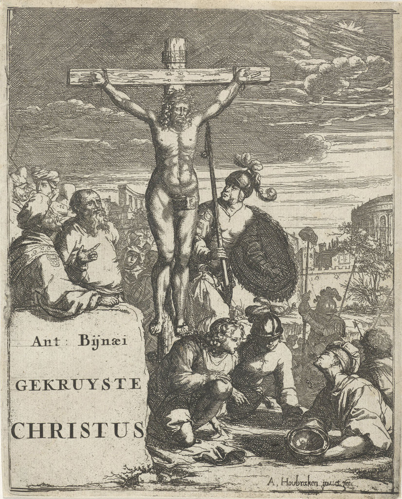 Christ on the cross by Jasper Goris