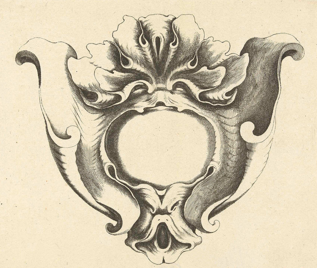 Detail of Main shaped cartouche by Frederik de Wit