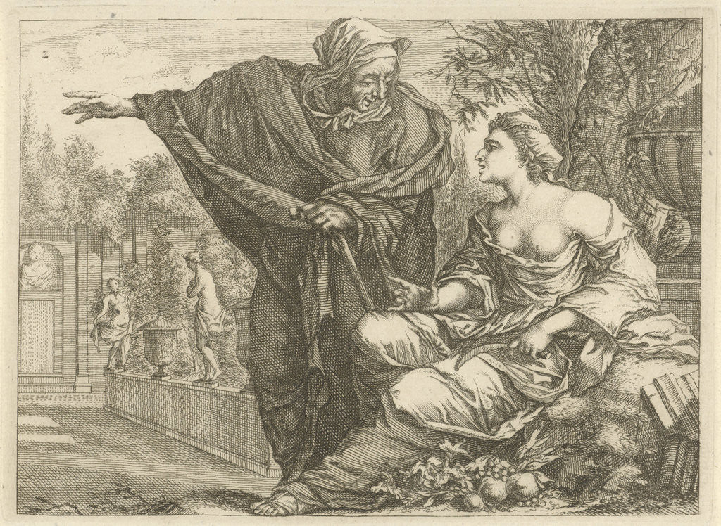 Detail of Vertumnus and Pomona by Anonymous