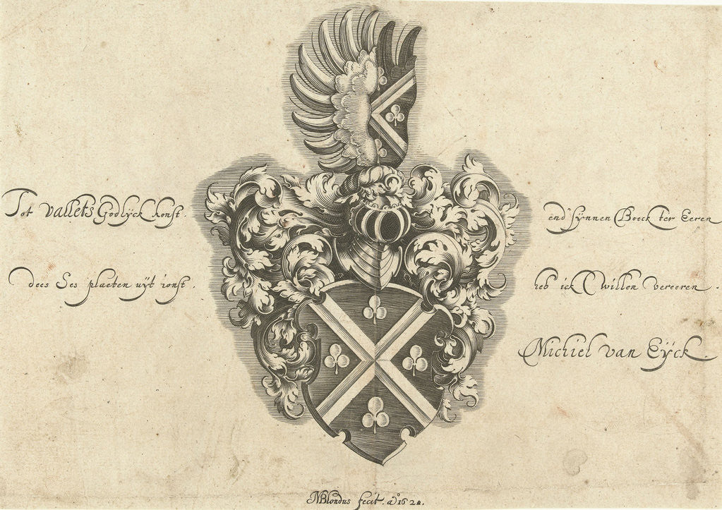 Detail of From series of 6 sheets by Michiel le Blon