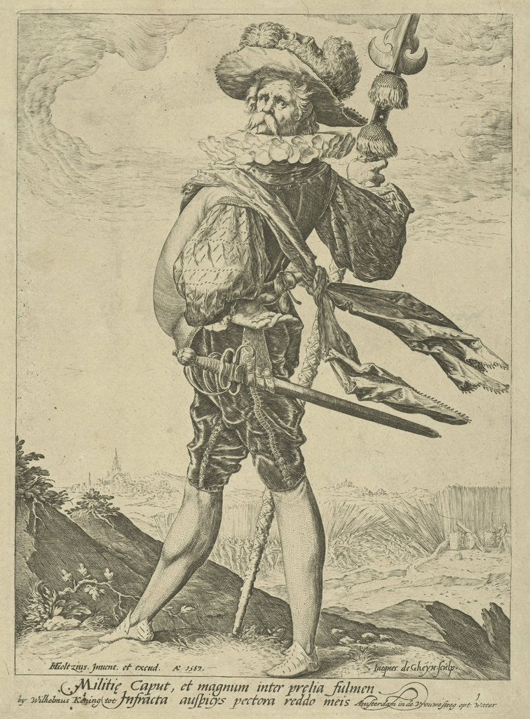 Detail of Colonel by Wilhelmus Koning