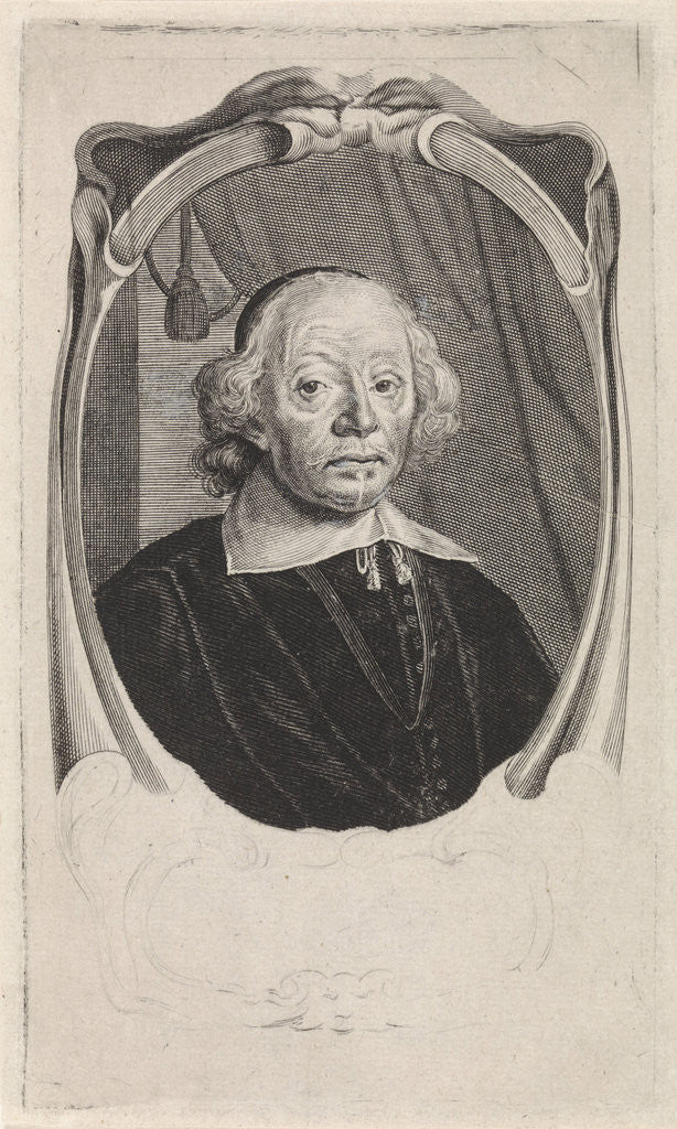 Detail of Portrait Johan de Brune by Willem Eversdijck