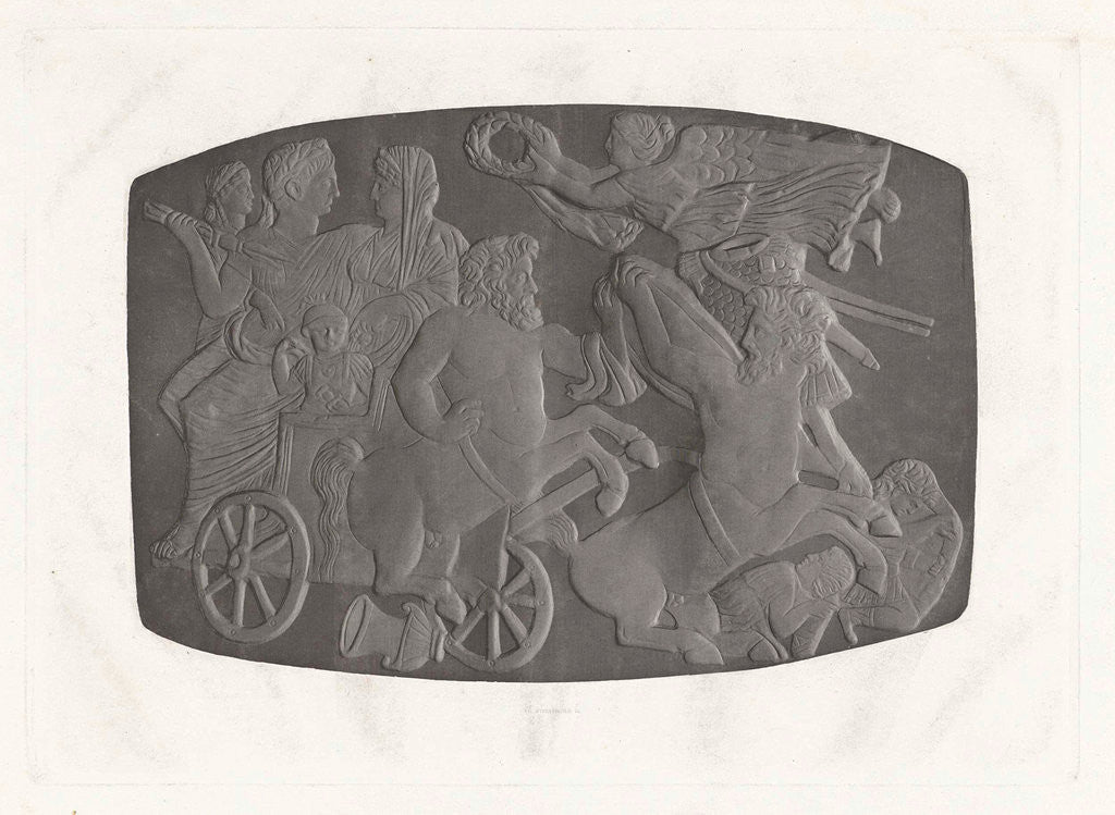 Detail of Cameo with the triumph of Germanicus and Agrippina by Jan Dam Steuerwald