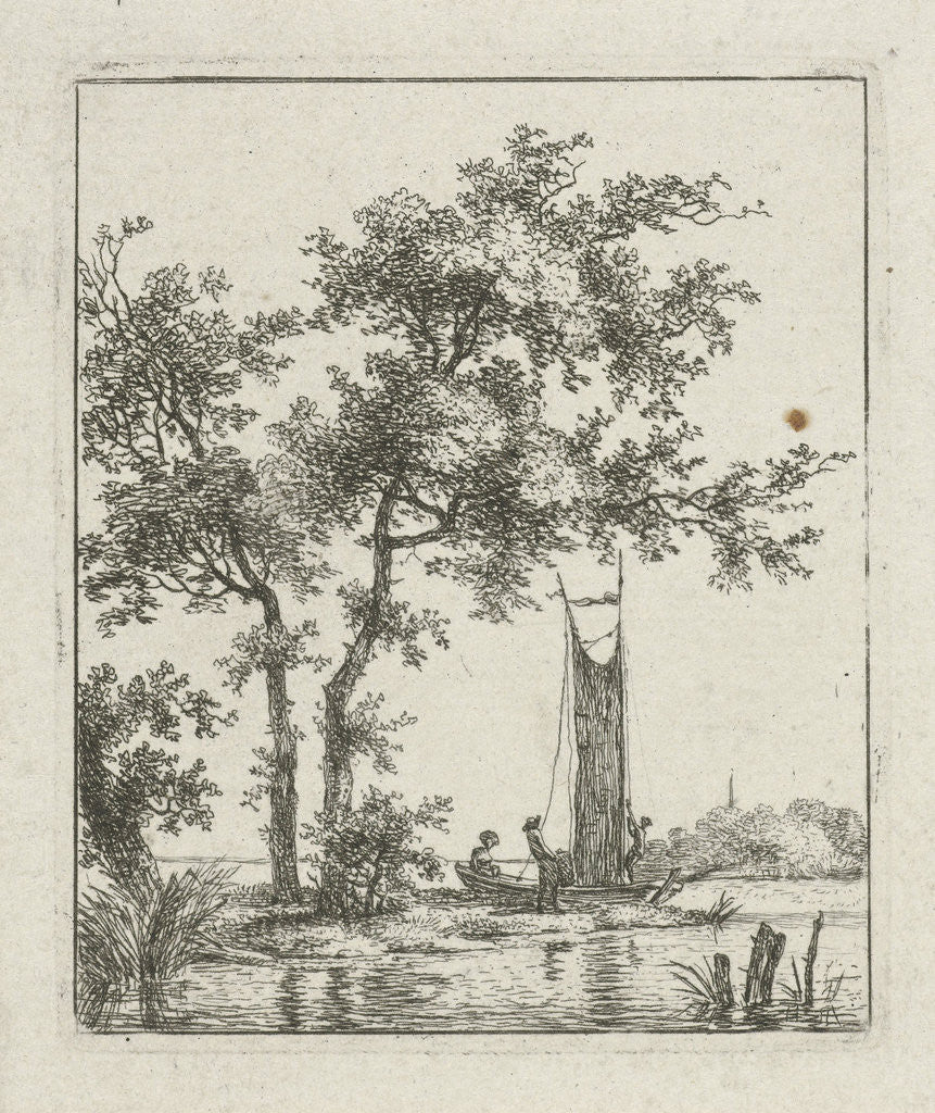 Detail of Heisen Sail by Hermanus Fock