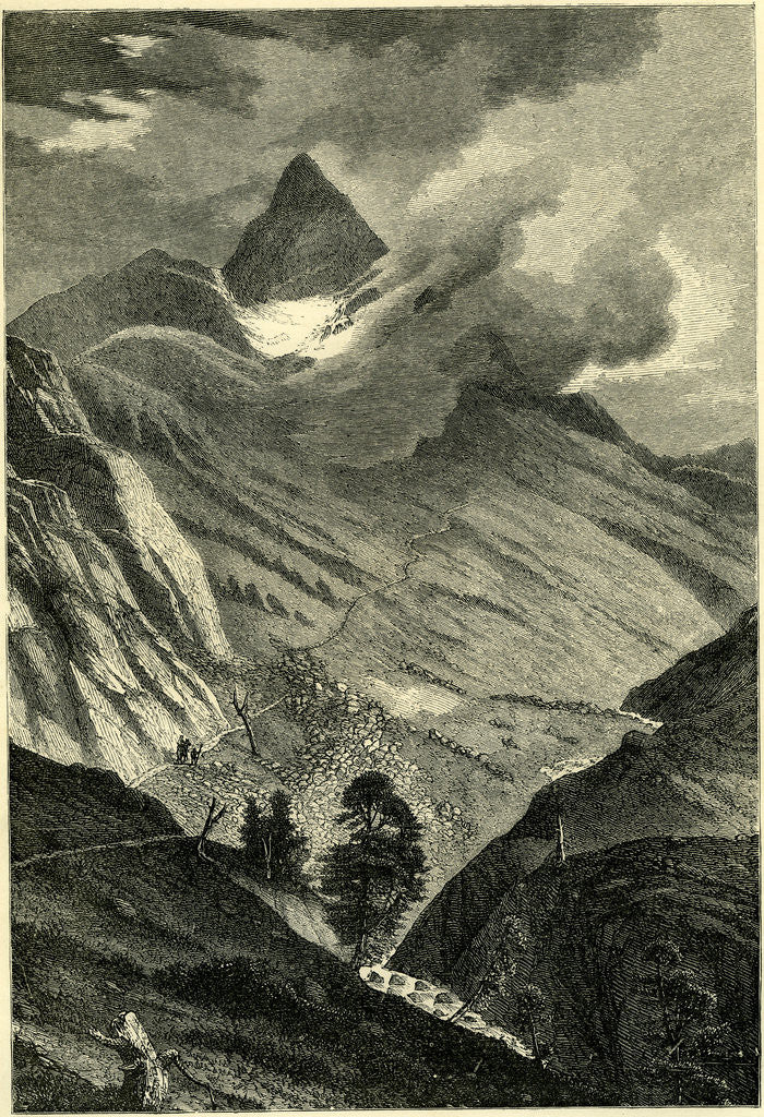 Detail of Piz Languar Switzerland by Anonymous