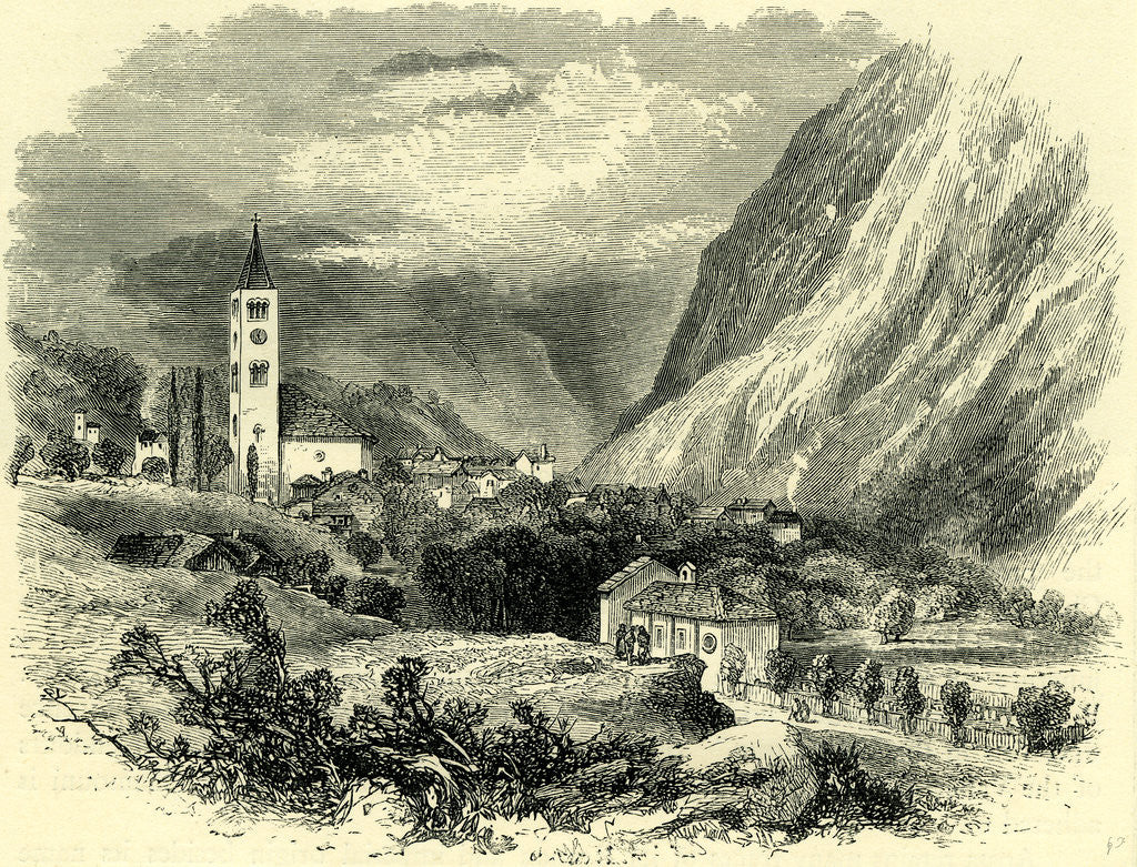 Detail of Courmayeur Switzerland by Anonymous