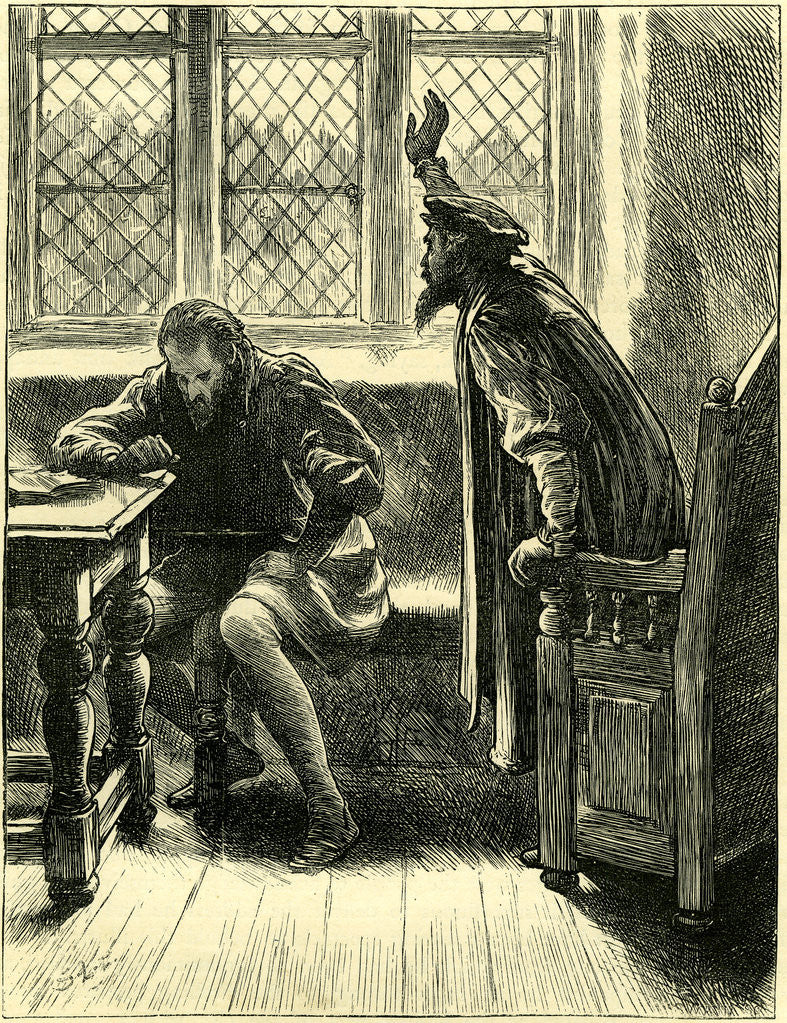 Detail of Calvin and Farel Switzerland by Anonymous