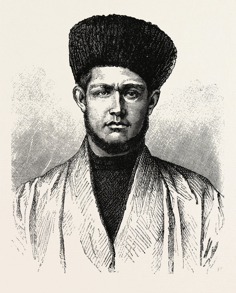 Detail of A Tartar of Kuldja by Anonymous