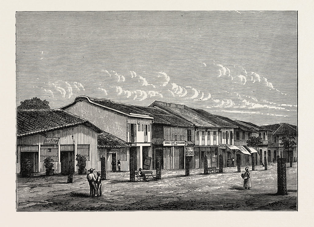 Detail of Street View in Saigon. by Anonymous