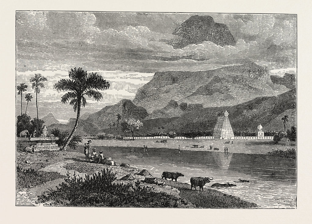 Detail of View of Cape Comorin, the Southern Point of India. by Anonymous