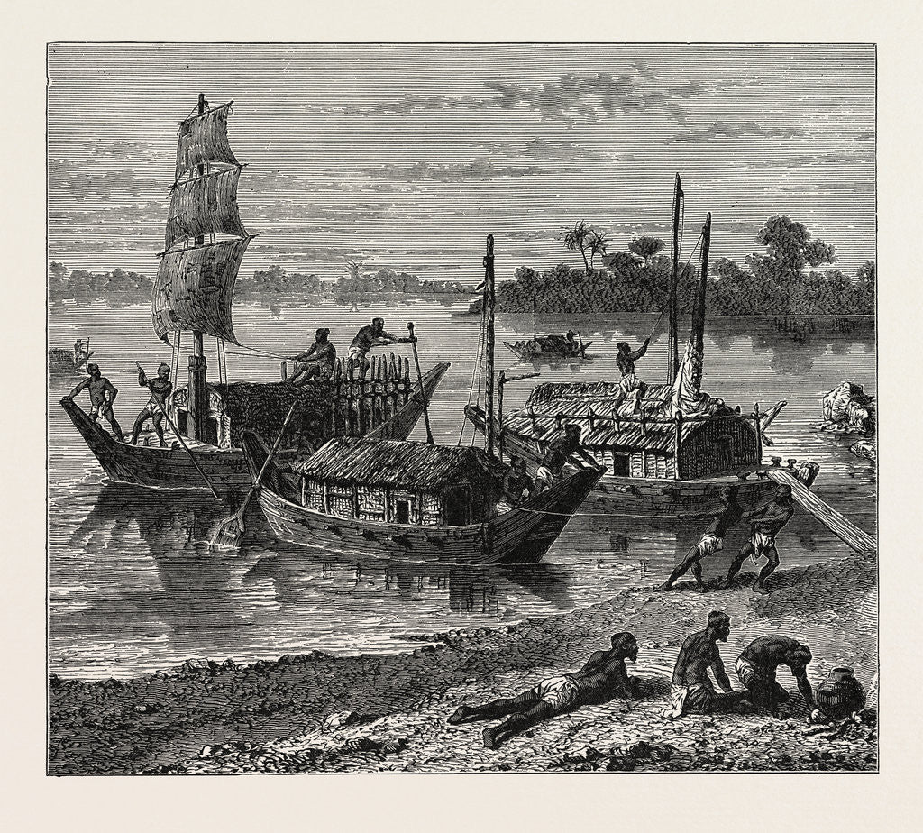 Detail of View on the Ganges. by Anonymous