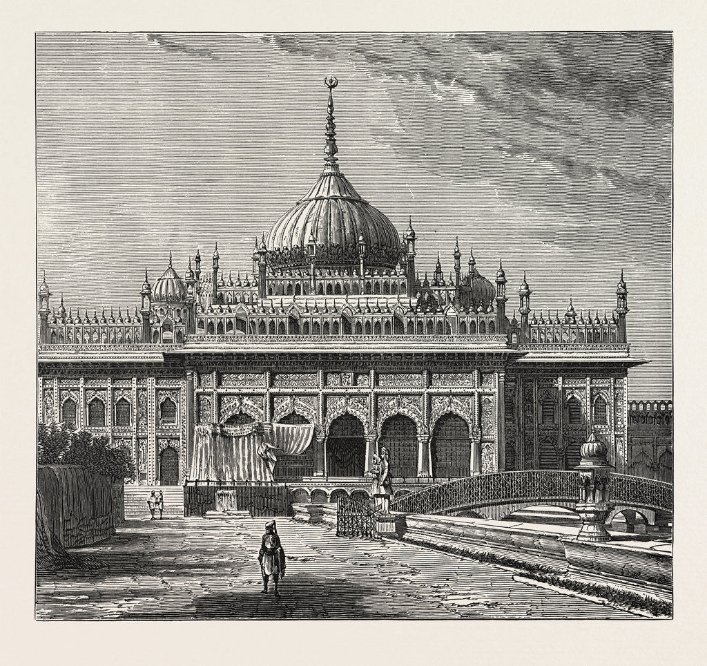 Detail of The Hoosseinabad Imambara, Lucknow, India by Anonymous
