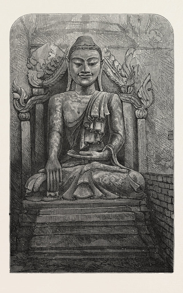 Detail of Guadama, the Last Budha by Anonymous