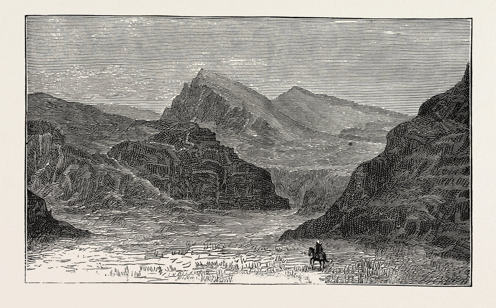 Detail of View of the Bolan Pass by Anonymous