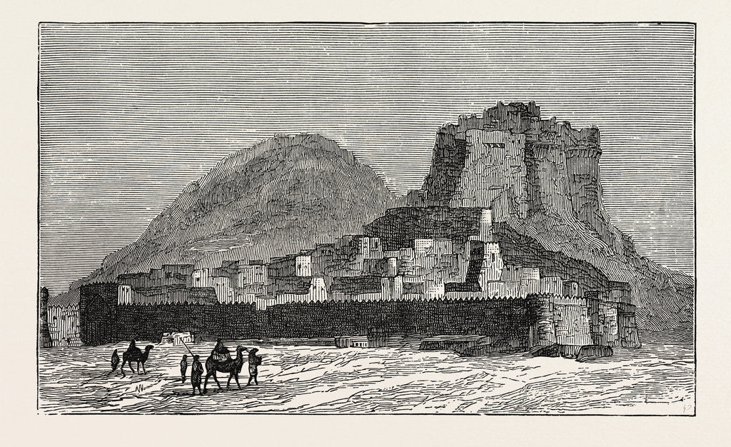 Detail of View of Khelat by Anonymous